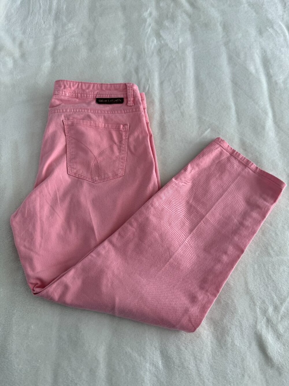 Calvin Klein Jeans Women’s Size 12 Pink Skinny Crop Stretch Jeans